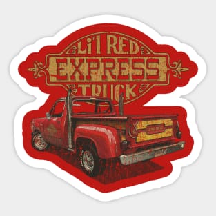 Lil' Red Express 1978 Sticker